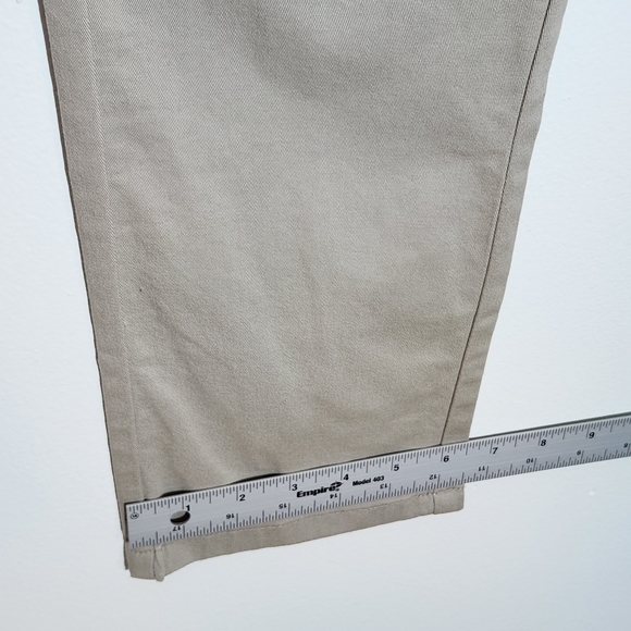IZOD Boys Khaki Uniform Pants Slim Fit Stretch Size 12 NWT - Picture 6 of 10